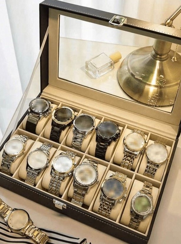 Men's Leather Jewellery Box